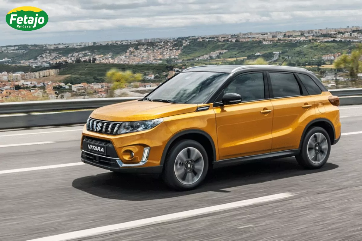 Suzuki Vitara from the Fetajo hire fleet
